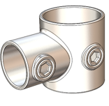 REDUCER TEE 48MM/34MM