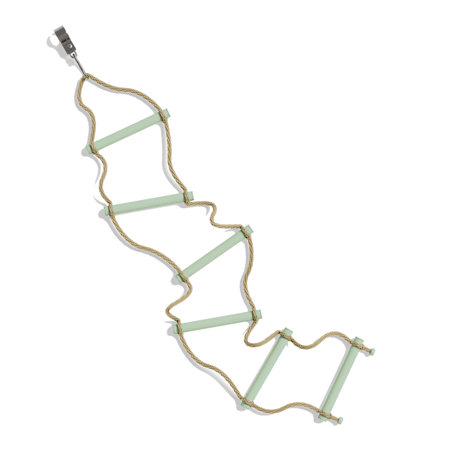 Green Growplay Rope Ladder