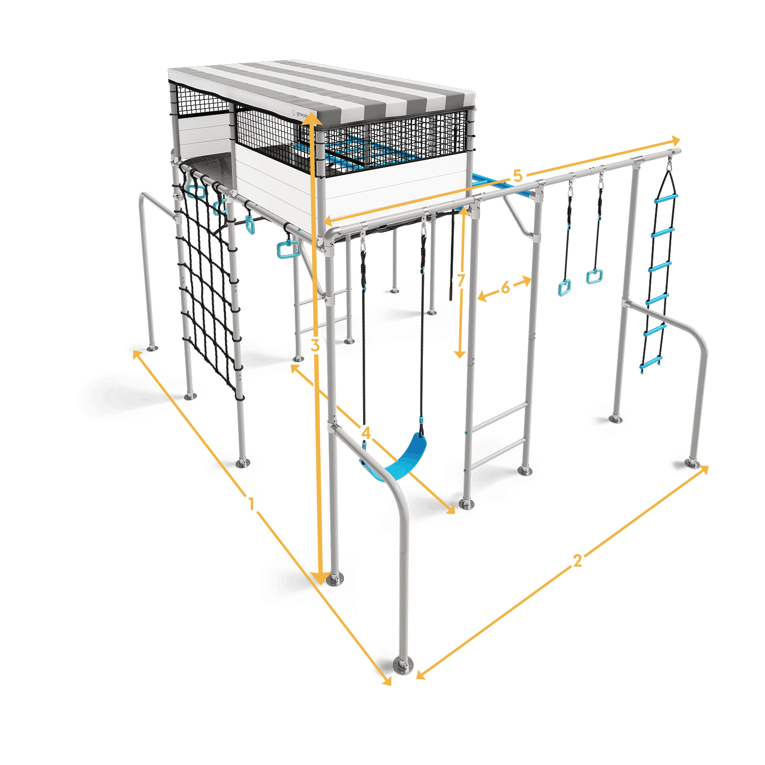 XL CUBBY dimensions diagram