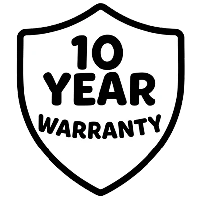 10 Year Warranty